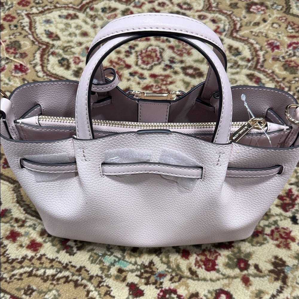 Michael Kors dusty rose Satchel with Gold Accents - Picture 5 of 9